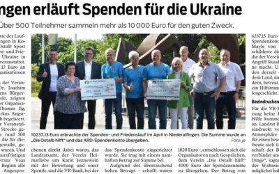 Hüttlingen erläuft Spenden